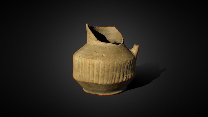 Jar from Islamic period-Mesopotamia 3D Model