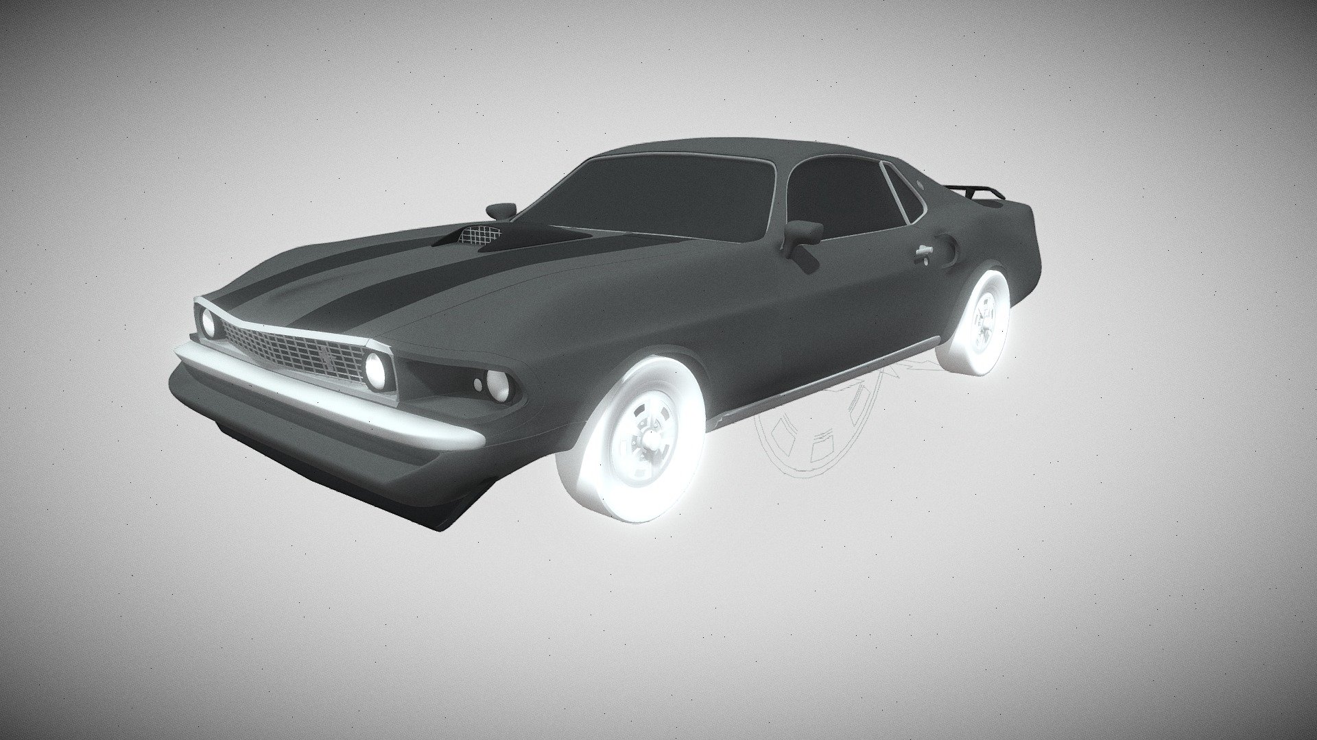 Ford Mustang Mach 1 1969 - 3D model by mohammad4march [ac9678c] - Sketchfab