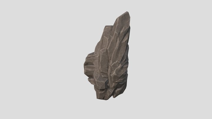 rock1_uv 3D Model
