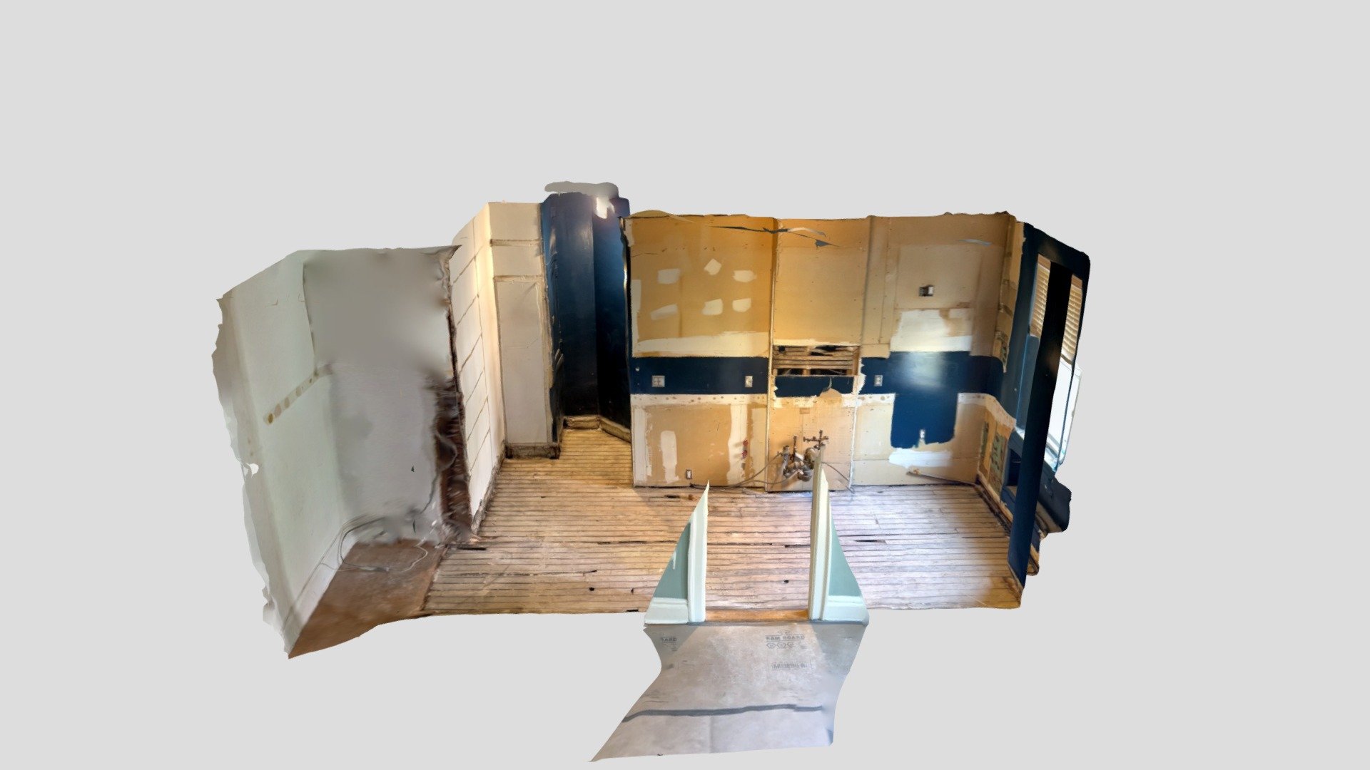 Apartment, kitchen gut
