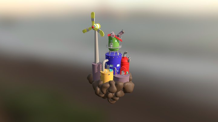 Blocking 3D Model