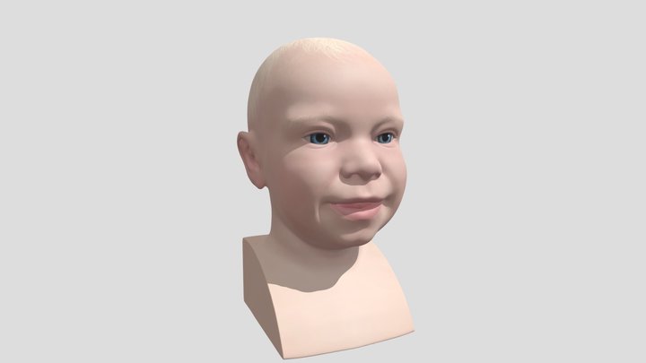 Baby Bust 3D Model