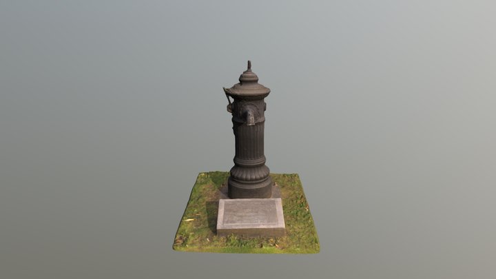 Straatpomp 3D Model