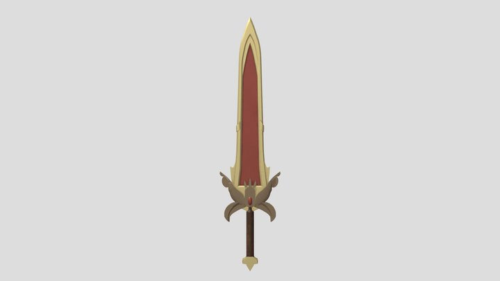 "God" sword 3D Model