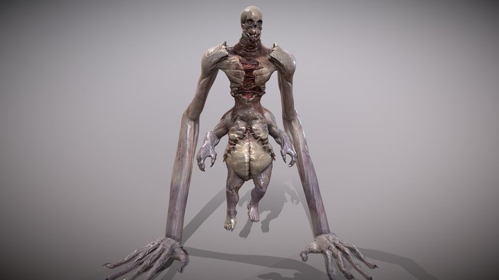 Giant Mutant 3D Model