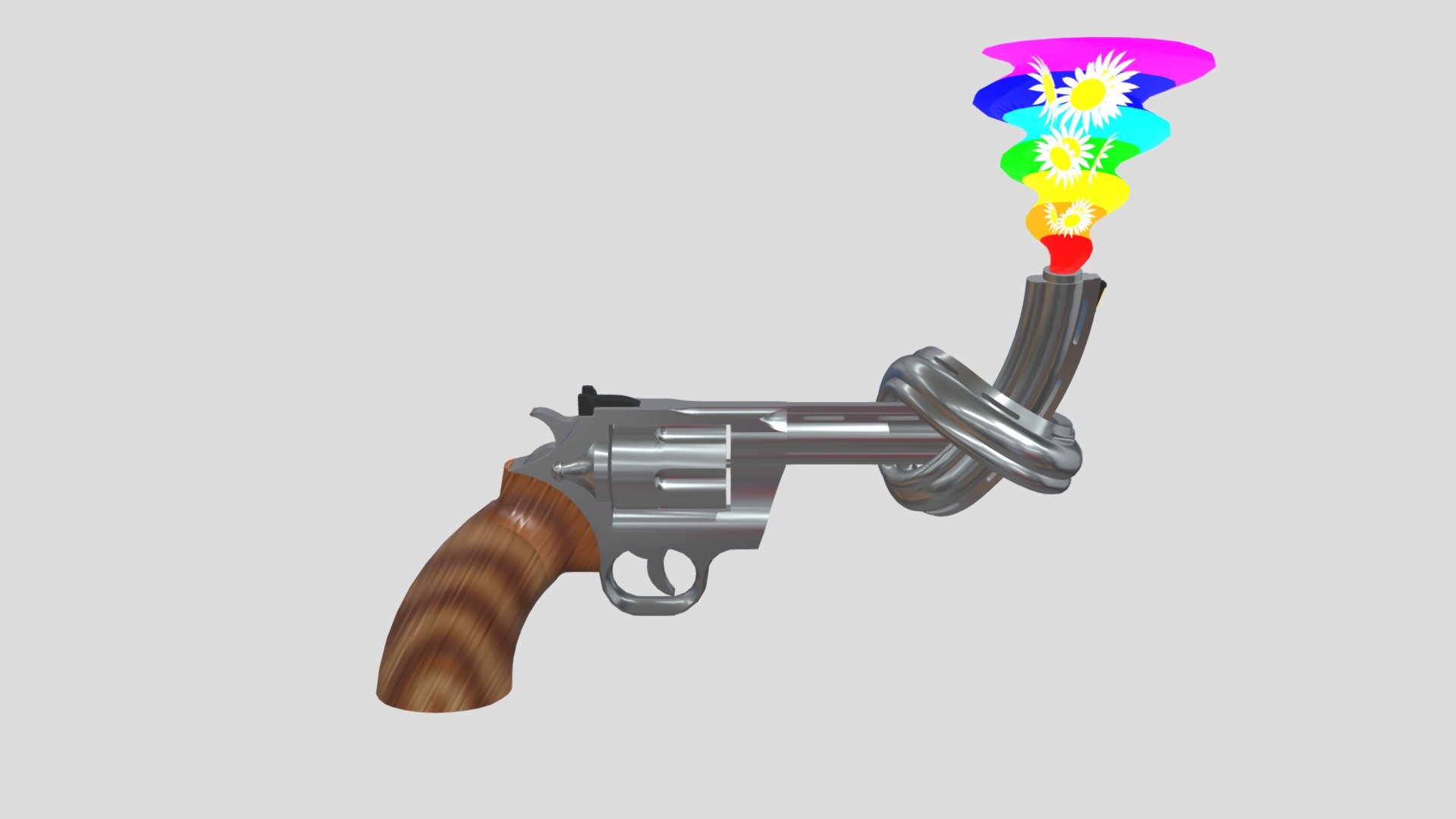Peace Maker Revolver Download Free 3D model by CR4YCR4Y [ac9cf0f] Sketchfab