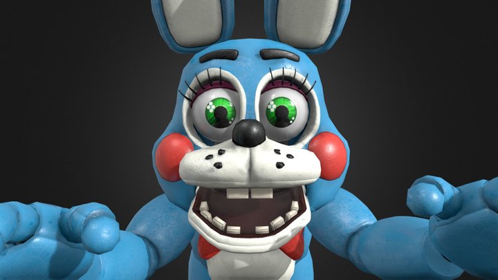 FNaF HW Toy Bonnie ReTexture & Remesh