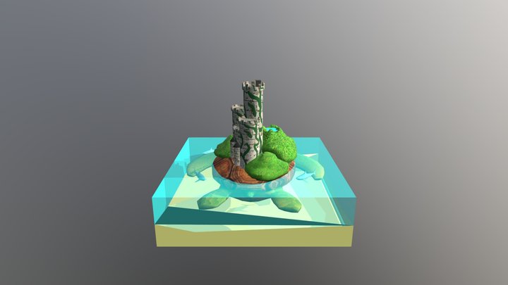 tortuga 3D Model