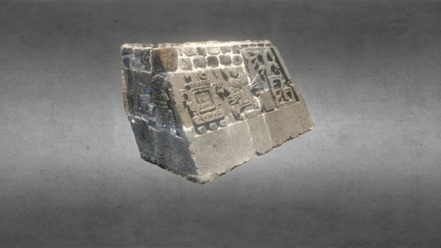 Friso Poniente, Xochicalco 3D Model