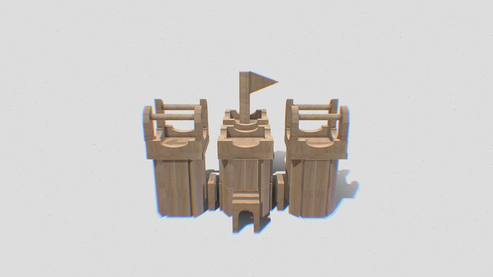 Castle 3D Model