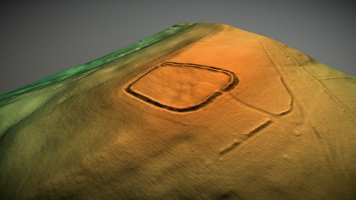 Caer-Din Ring, Shropshire (UK) – Free 3D Model STL