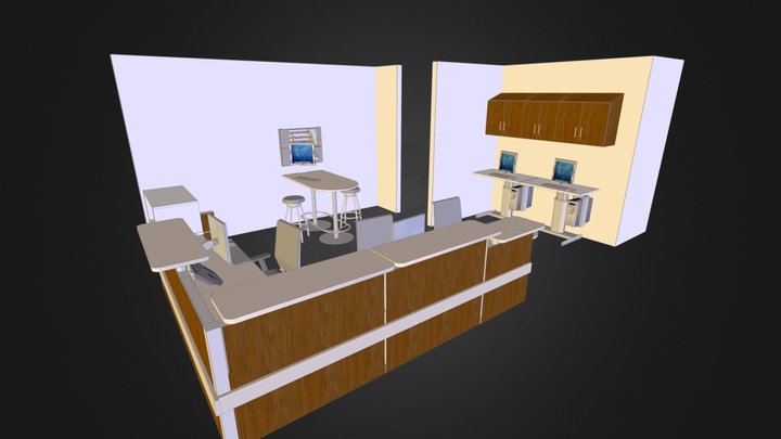 Nurse Station 3 3D Model