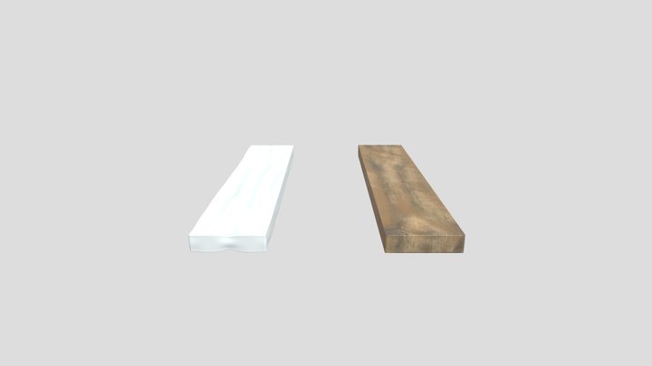 Stylized Wood | Wooden Plank 3D Model