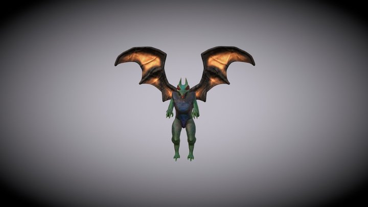 Dragon_Low 3D Model