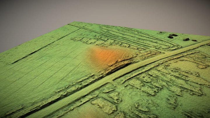 Plūdoņu Baznīcas kalns – Free 3D Model STL