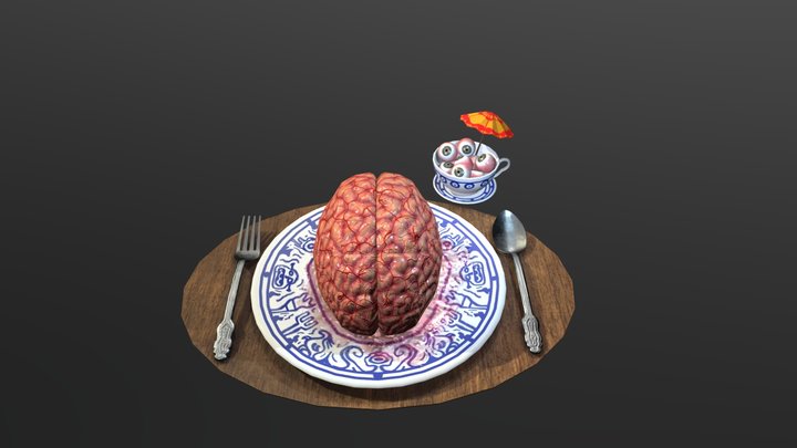 Brain Dinner4 3D Model
