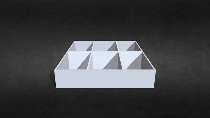 Simple Box 3D Model