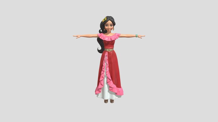 princess letina 3D Model