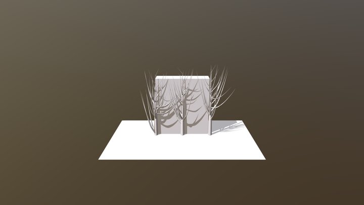 TreeWall 3D Model