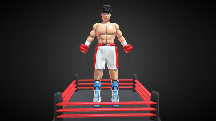 IPPO MAKUNOUCHI - HAJIME NO IPPO | 3D Print Model