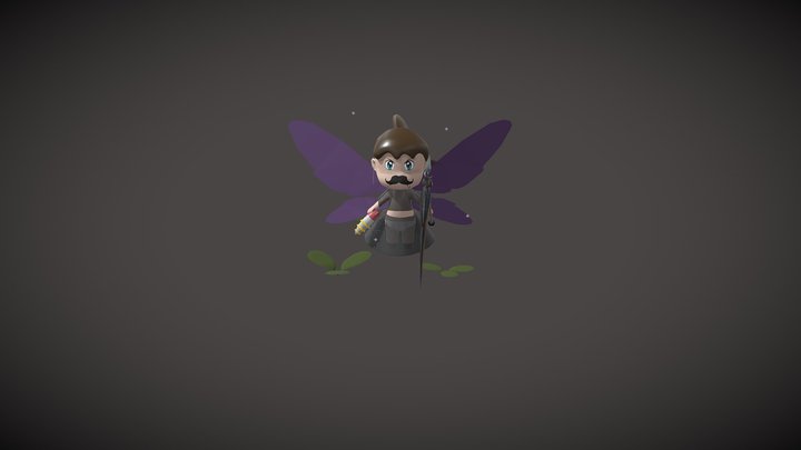 Fairy S4 League Player 3D Model