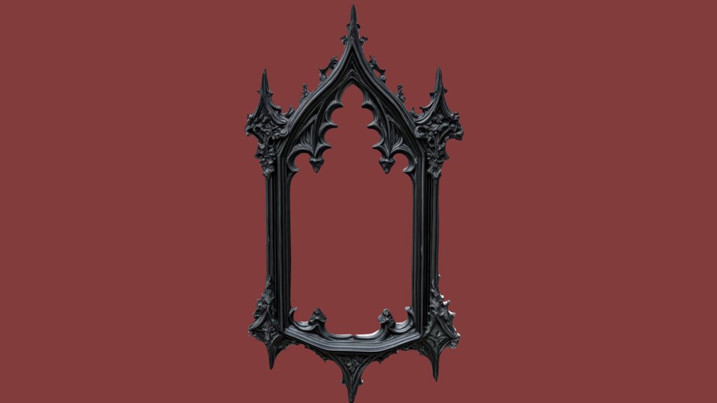 Carved Window 006 Gothic Style