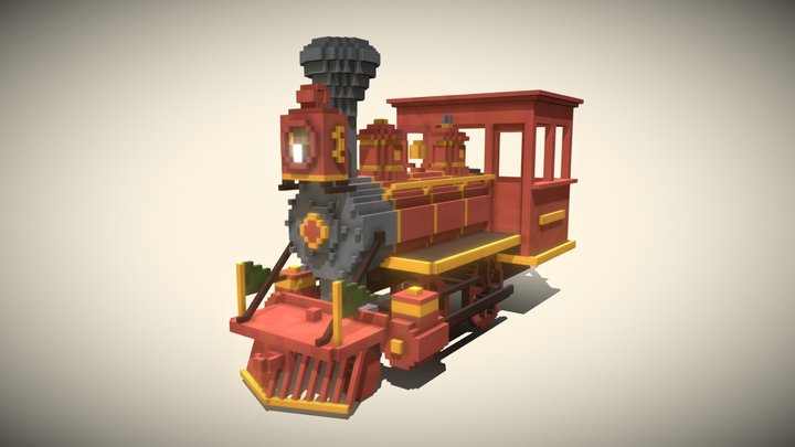 Disneyland Railroad 3D Model