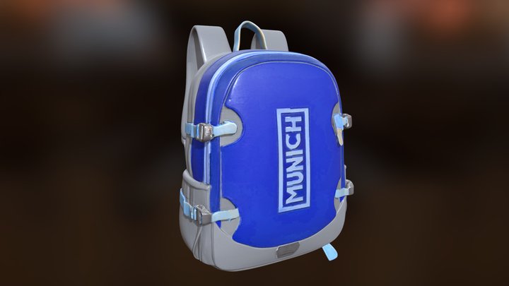 Metaretail: Mochila Mu nich Azul – Modello 3D gratuito STL