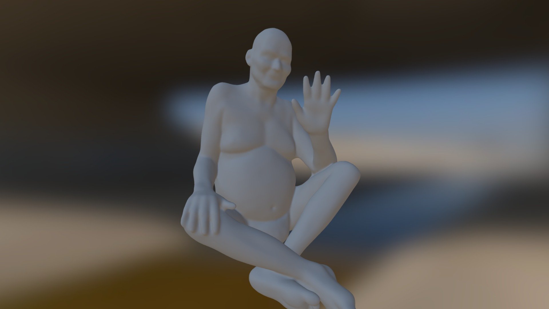 Yoga Man Model #5
