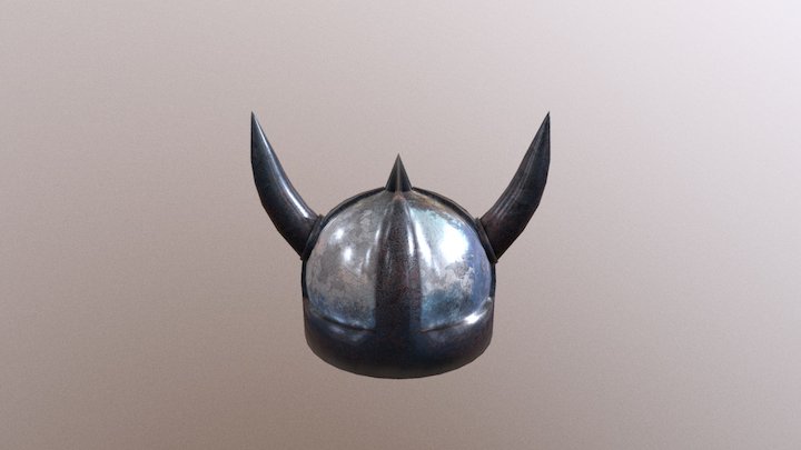 Viking helmet 3D Model