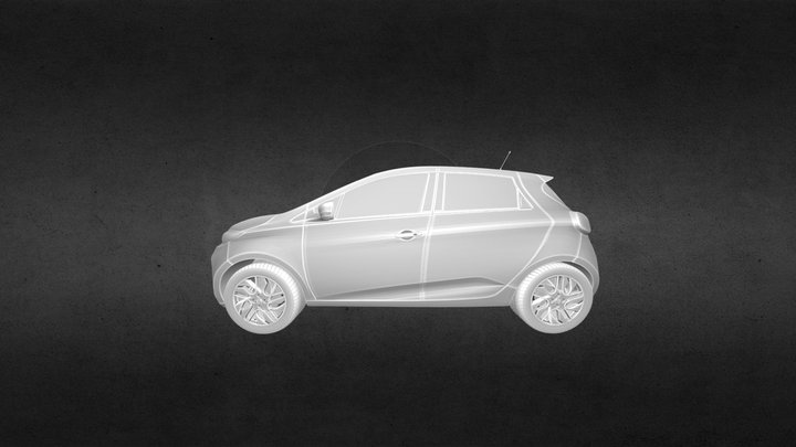 Renault Zoe 3D Model
