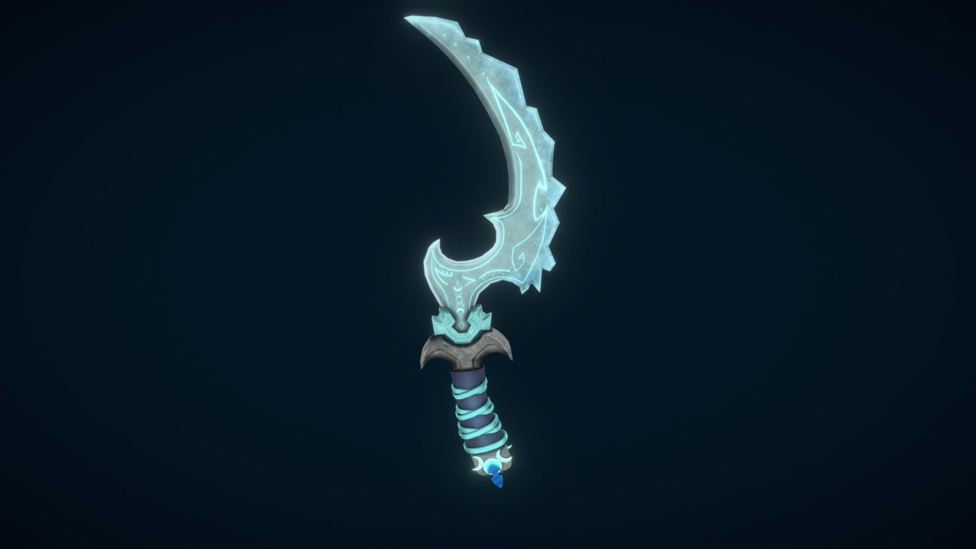 [School Project] Epic Sword - Lunar Blade - 3D model by Lunarpoem ...