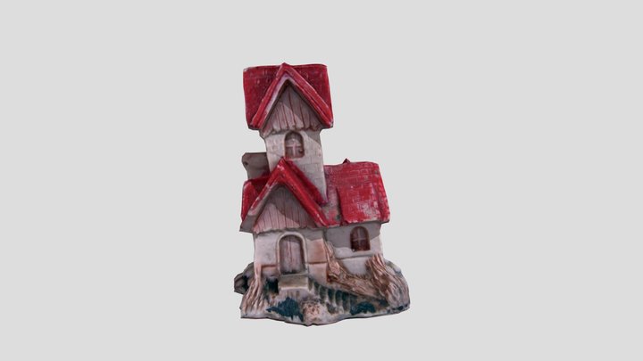 Miniature House - Optimized 36K 3D Model