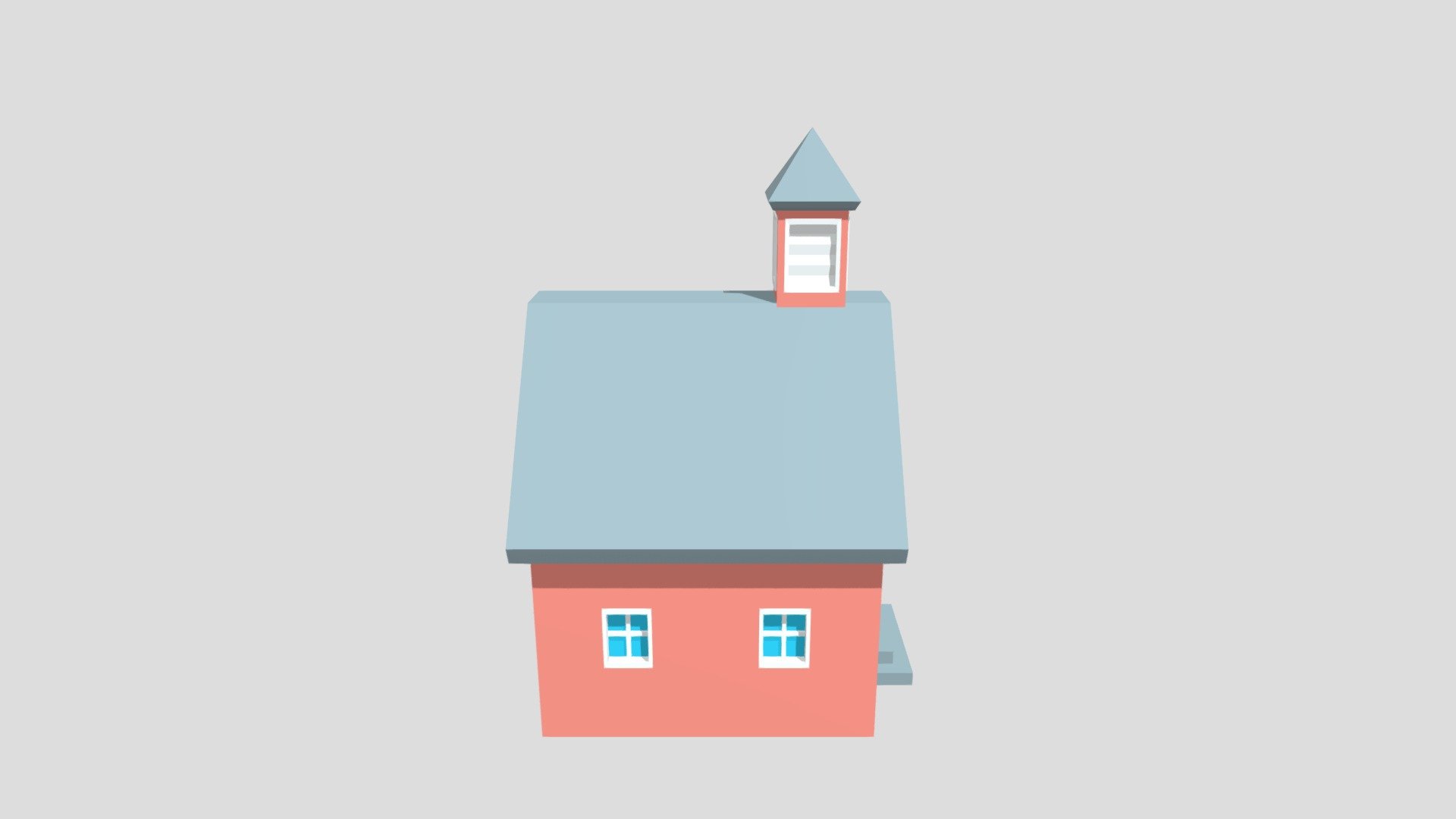 Schoolhouse from Poly by Google