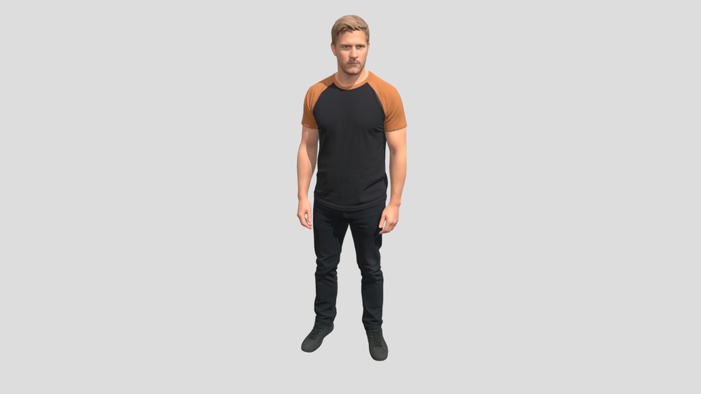 Two-Tone Raglan Portrait