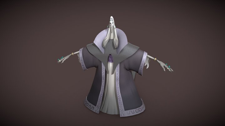 Servilius - Evil Wizard Dog 3D Model