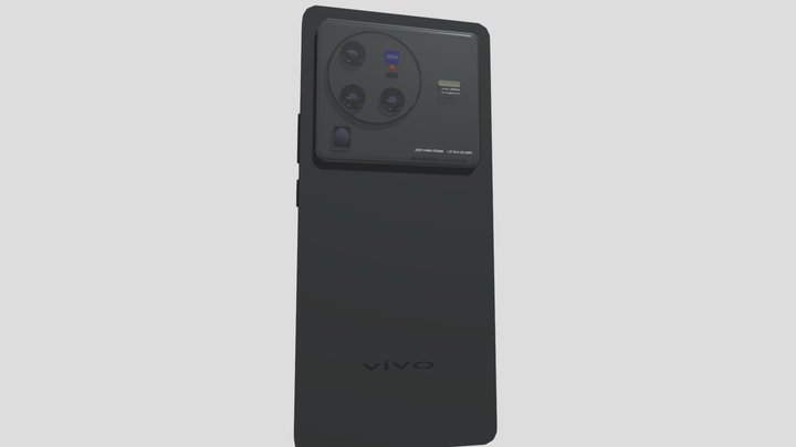 Vivo X80(Without extra textures) 3D Model