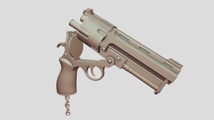 Hellboy Samaritan WIP 3D Model