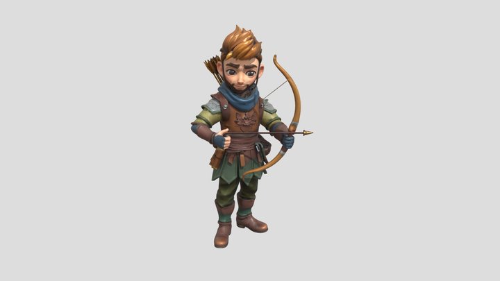 archer 3D Model