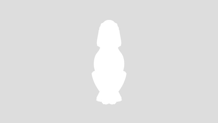 Rabbit Oxydated Statue – Modelo 3D gratuito STL