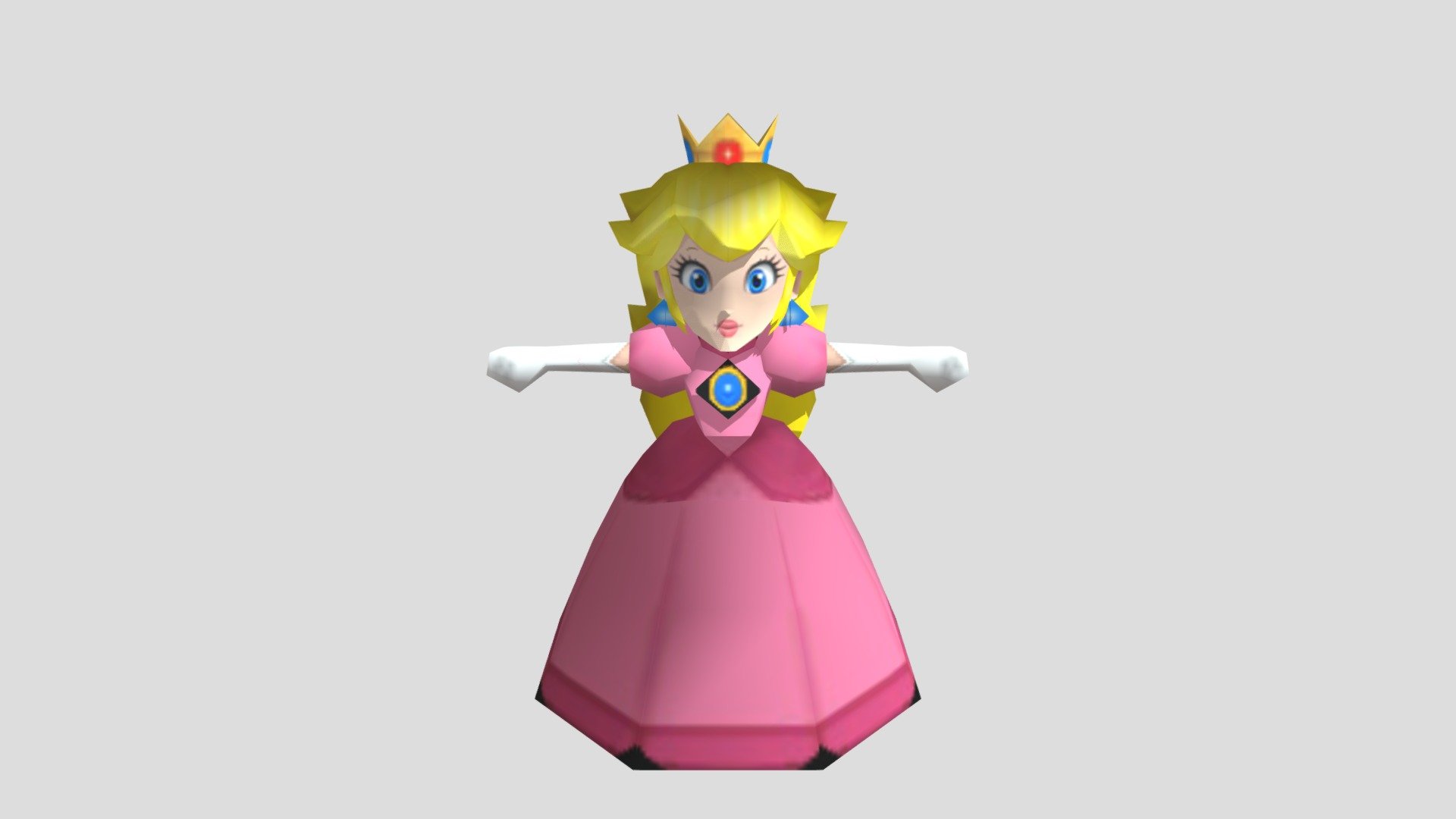 Princess Peach from NSMB NDS