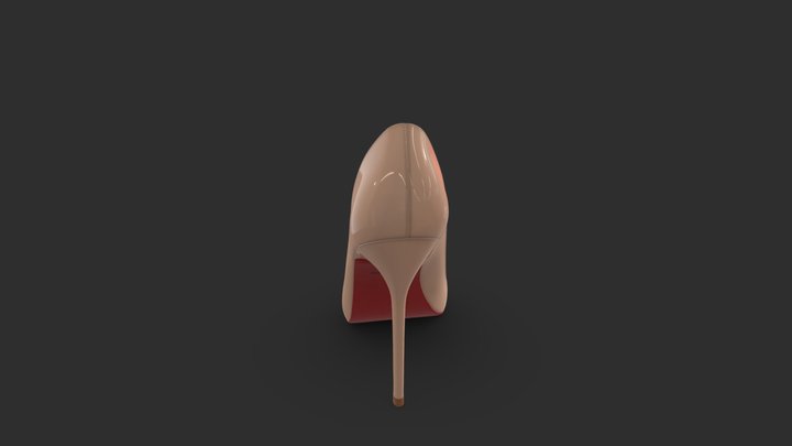 Heel_Shoe 3D Model