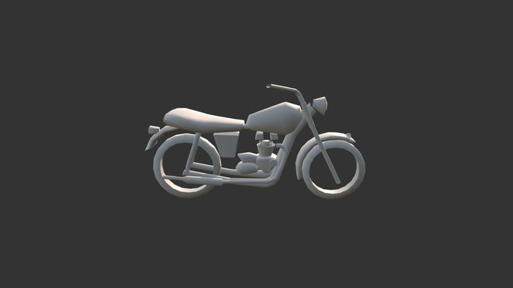 Project & Portfolio 7: Motorcycle 3D Model