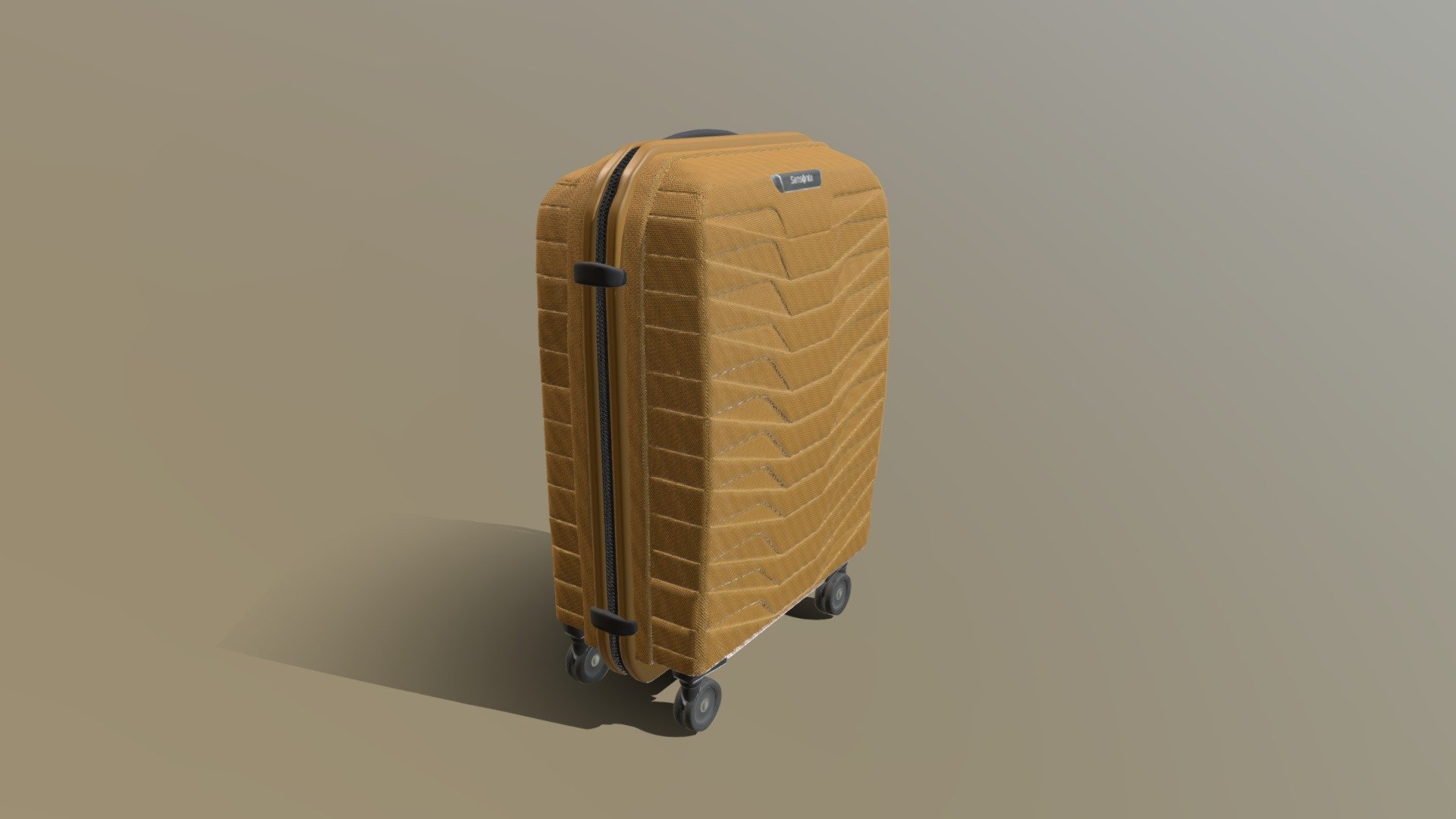 Samsonite Suitcase 3D model by Alice Ursu AlicePandaArt acafdb1