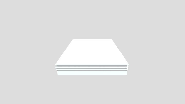 PS2 Slim 3D Model