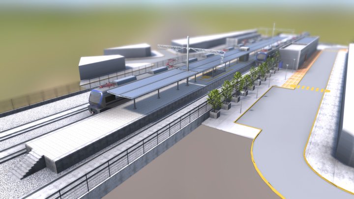 Estación Renca 3D Model