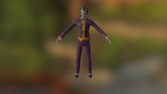 Joker 3D Model