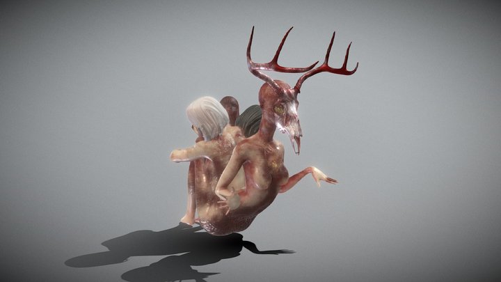 depression 3D Model