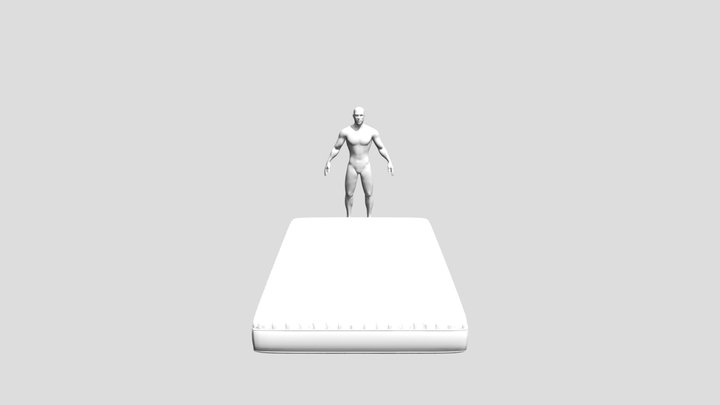 MATRESS King Size 3D Model