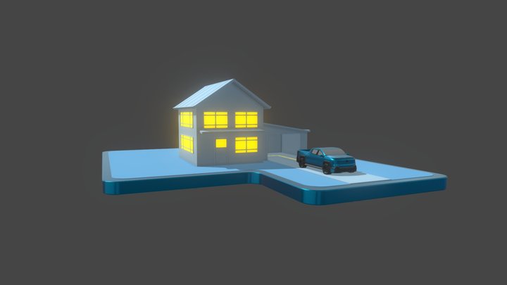 Energy_house_v002 3D Model